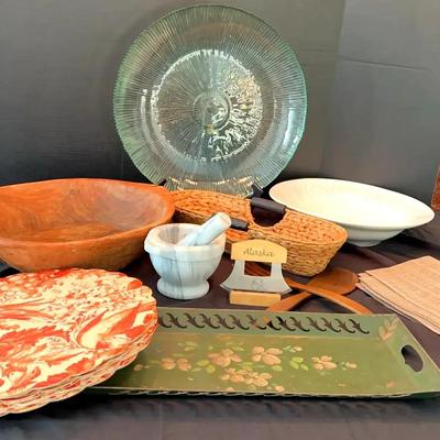 Serving Bowl & Kitchen Collection Featuring Wood Bowl, Sweet & Company Italy & More