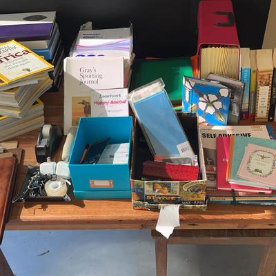 Office Essentials & Reading Collection – Books, Binders, Clipboards, National Geographic & More