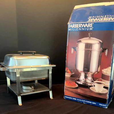 Stainless Steel Chafing Dish & Coffee Urn