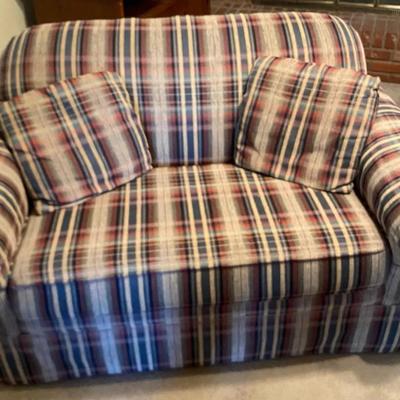Sofa-pull out twin bed, clean, like new 