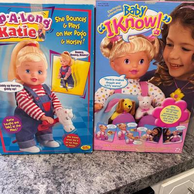 Vintage “Hop-A-Long Katie” & “Baby I Know” In The Box – Unable To Test