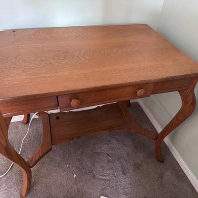 Wood Library Table 36x29x24