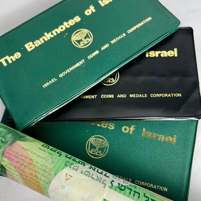 Banknotes Of Israel - Uncut Sheet 1986 Sheqel Notes, Plus 3 Sets