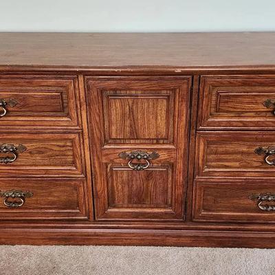 Matching Pair Of Wooden Stanley Dressers