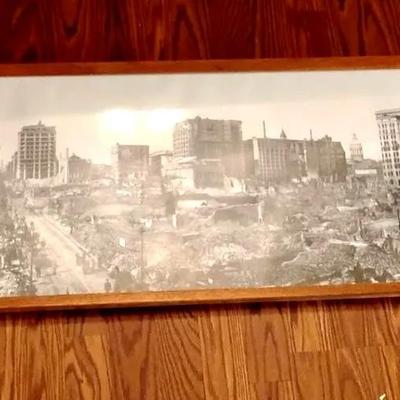 Fire Of 1904 Baltimore Skyline Photo