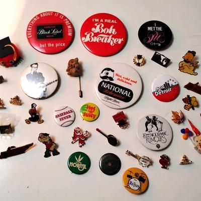 Retro Pins: Music, Cartoons, Big Brands & More 