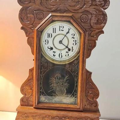 Antique New Haven Mantel Clock