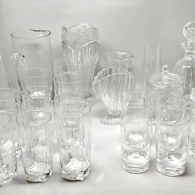 Elegant Glasses & Vases (Some Crystal) 