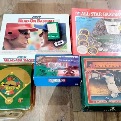 Vintage Baseball & Sports Board Games 