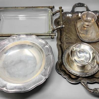 Vintage Silverplate Diningware 