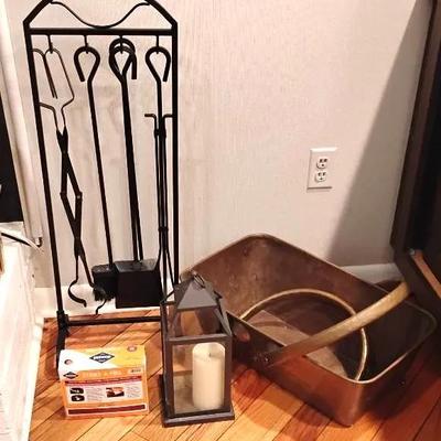 Iron Fireplace Tools & Accessories 