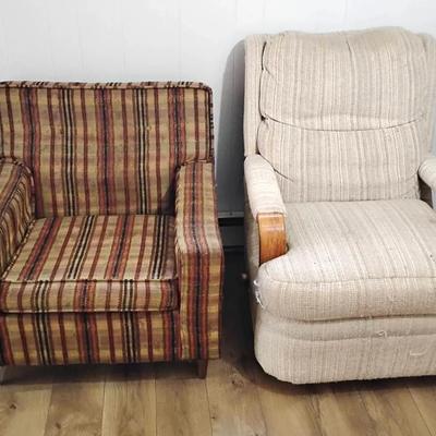 Two Vintage Armchairs 