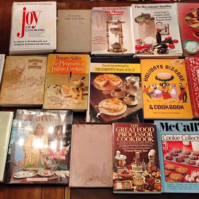 Vintage Cookbooks Featuring Martha Stewart 
