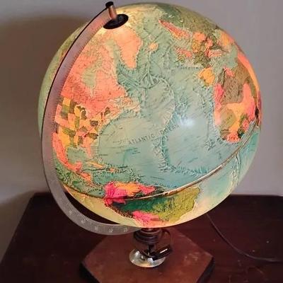 Vintage Electric Globe