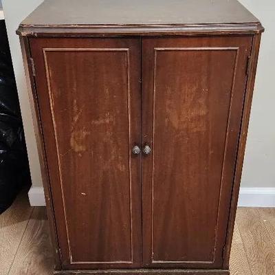 Vintage Record Cabinet