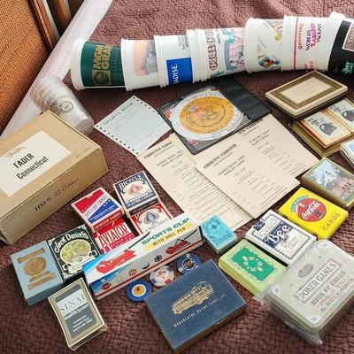 Gamblers Delight! Vintage Playing Card Decks, K2 Calculator, Betting Memorabilia And More!