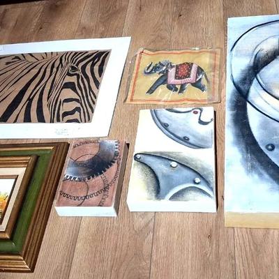 Canvas & Paper Original Paintings 