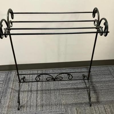 Metal Quilt Rack