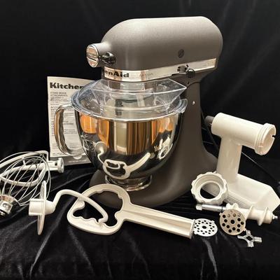 KitchenAid Artisan Series Mixer And Attachments