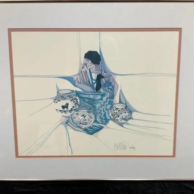 Native Framed Print by Amado Maurillo Pena