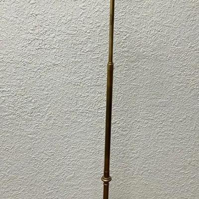 Vintage Brass Lamp with Metal Base