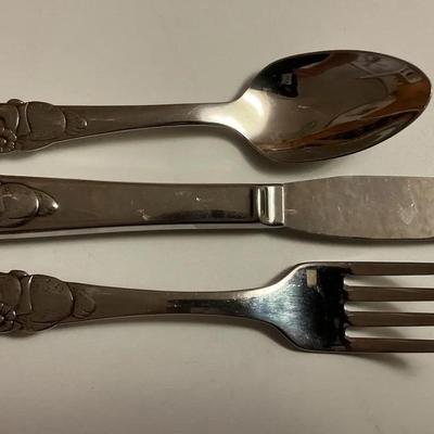 Oneida “Community” Peter Rabbit Stainless Youth Flatware