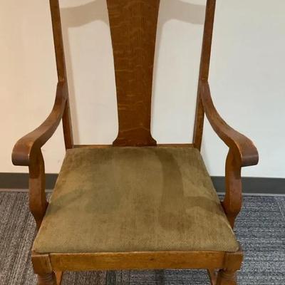 Straight Back Chair