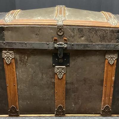 Antique Steamer Trunk