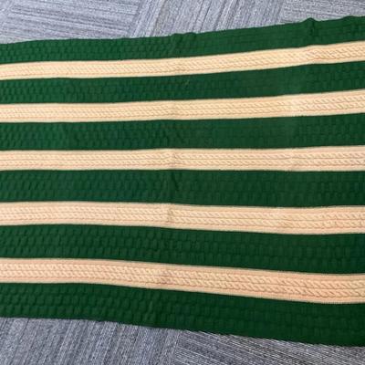 Green & Tan Afghan 
