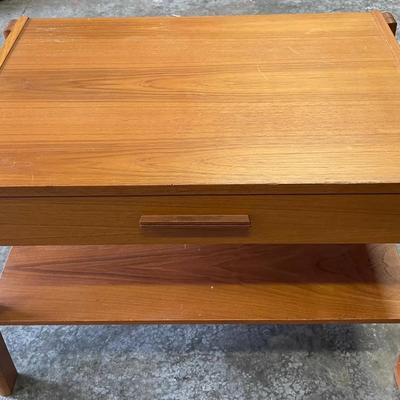 Mid-Century Modern Side Table Or Night Stand