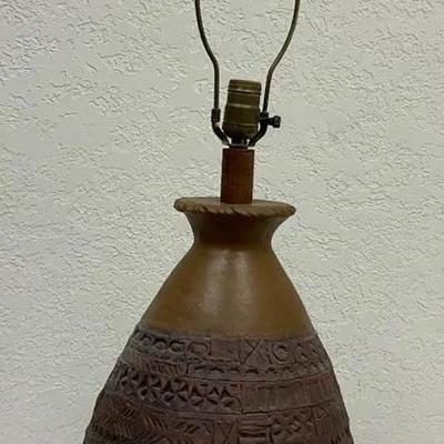 Vintage Mid Century Modern Ceramic Lamp