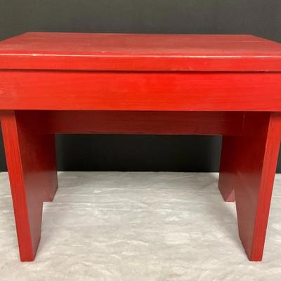 Little Red Stool 