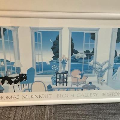 Thomas McKnight Lithograph “Hyannisport”