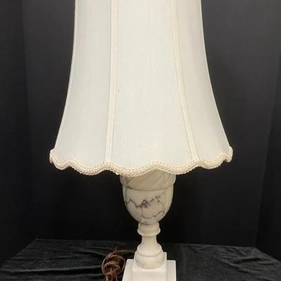 Marble Lamp with Shade
