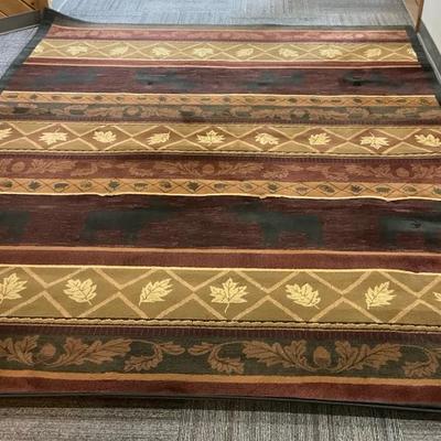 Moose Lodge Area Rug made in Turkey