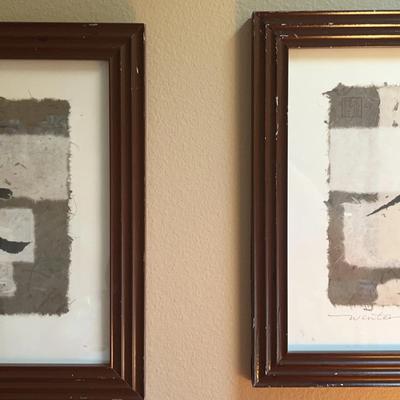 Chinese Character Spring and Winter Prints