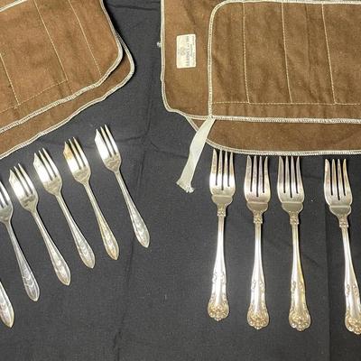 Gorham Plated Forks & Sheffield England Forks 