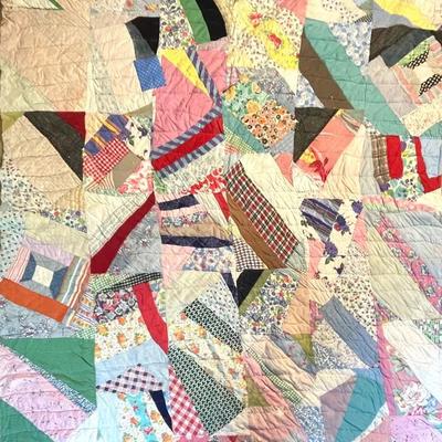 Colorful Patchwork Quilt 