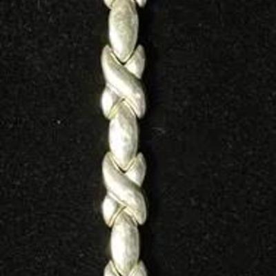 925 Sterling Silver 7" Bracelet 11.63 g