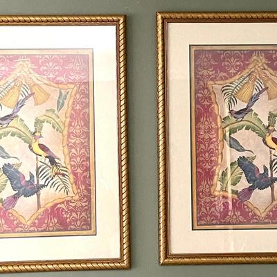 Abigail Kamelhair Aviary Prints