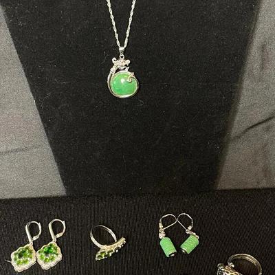 925 Sterling Silver Rings, Earrings & Necklaces