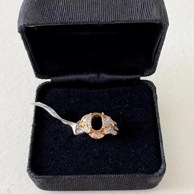 10K Yellow Gold Semi-Mount Ring with No Stone