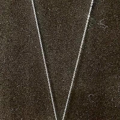 Citrine & White Zircon Cross Pendent with .925 Chain