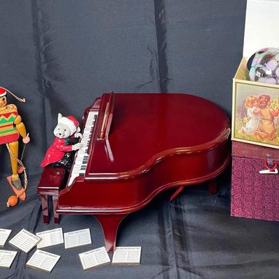 Magical Musical Maestro Mouse, Hand Painted Ornaments, and Wood Ornaments 
