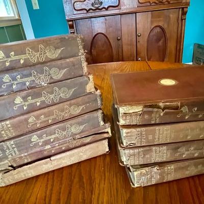 040-LR: The Writings and Works of Rudyard Kipling (Incomplete Antique Set)