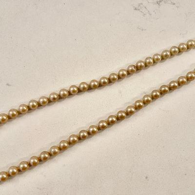 078-J: Vintage Cultured Pearl Necklace