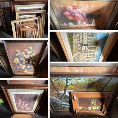054-CEL: Framed Art & Frames