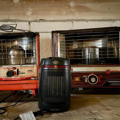 051-CEL: Electric Space Heater Trio