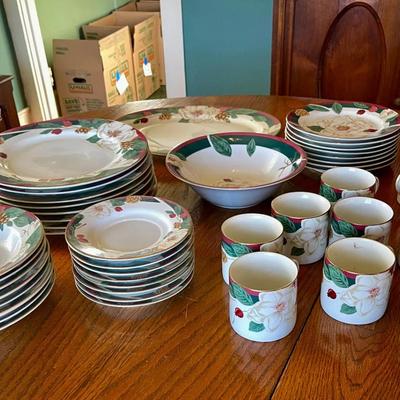 030-DR: Tienshan Magnolia China Set