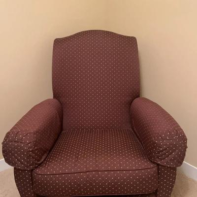 Sale Photo Thumbnail #9: Ethan Allen Sofa Chair W/ Arm Rest Covers 